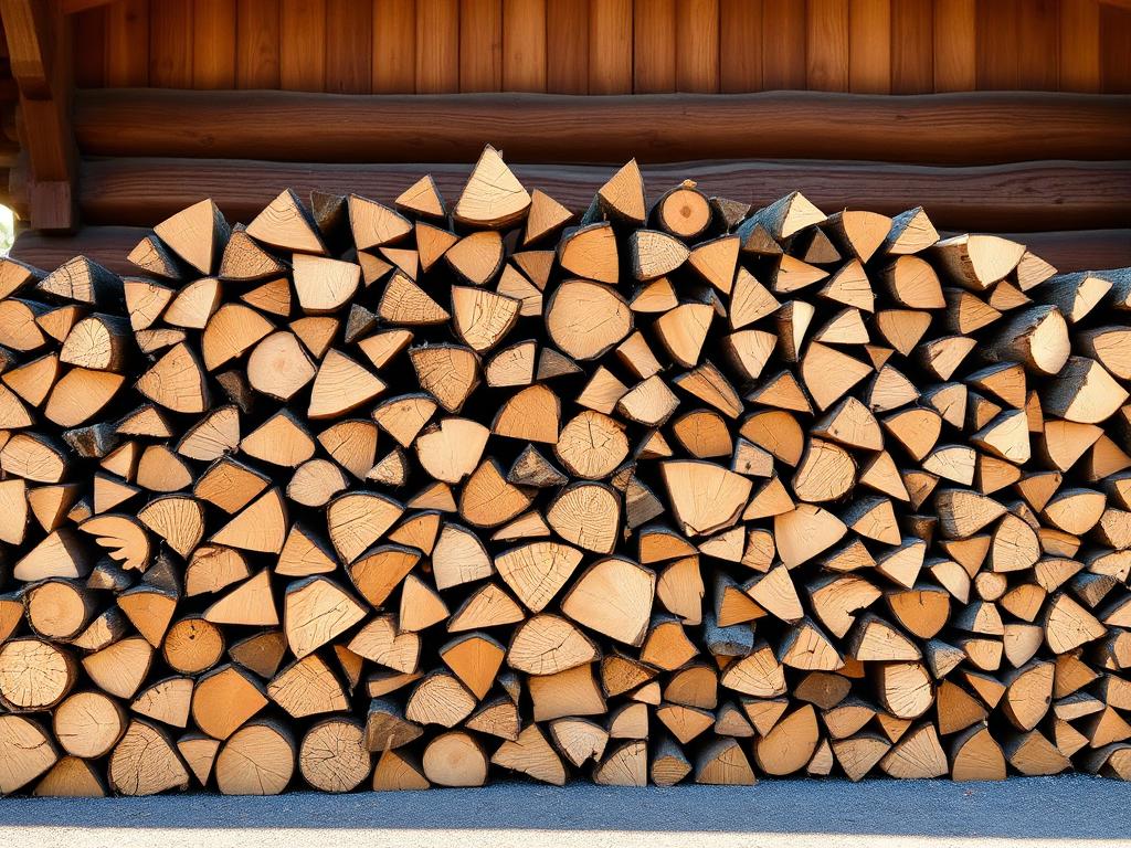 Kamin-Holz - after